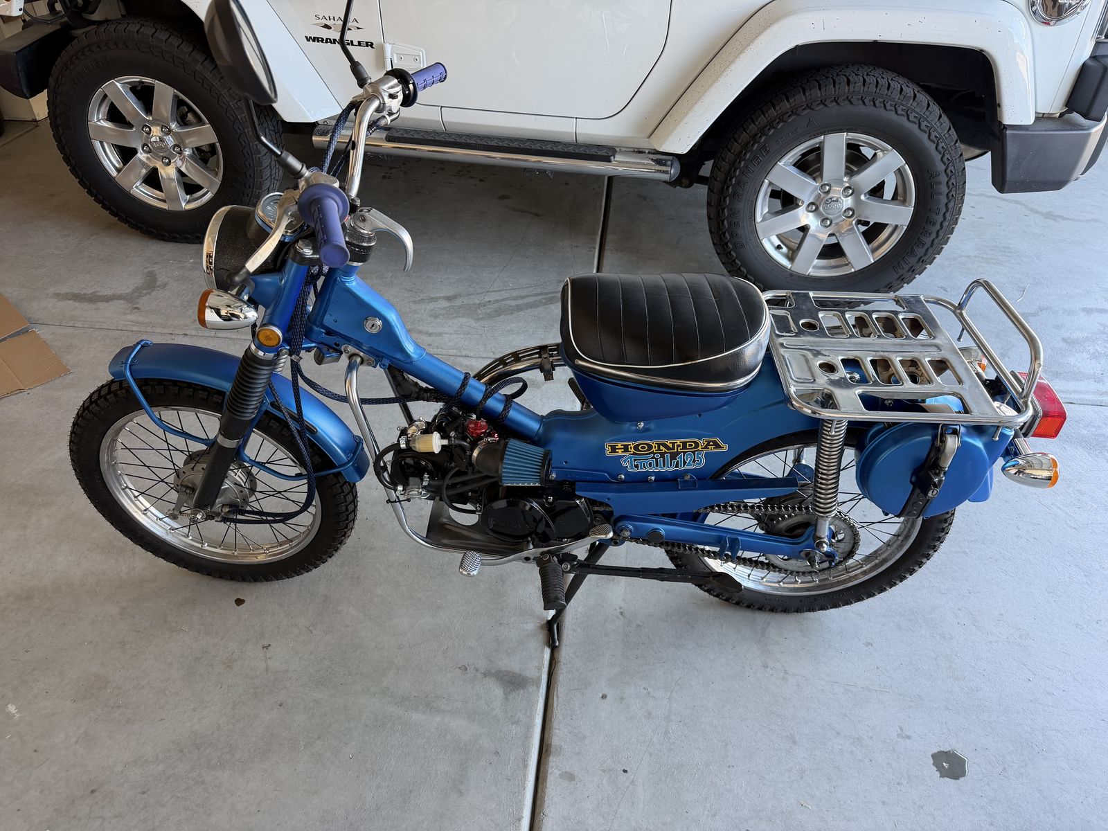 Completely rebuilt 1971 Honda CT90