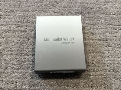 Minimalist Wallet by Exact Fit