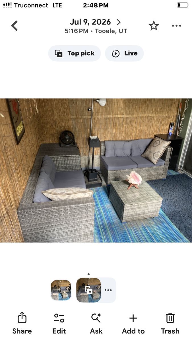 Patio set