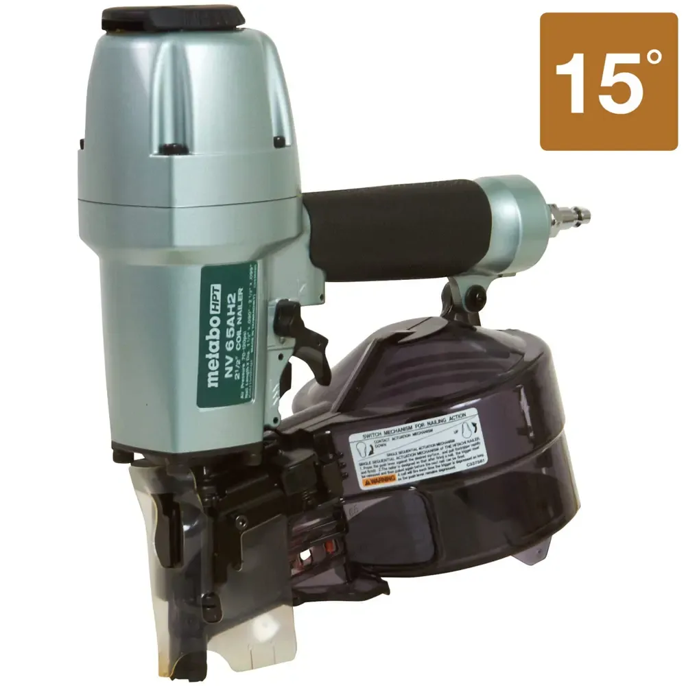 Metabo 2-1/2" Coil Siding Nailer NV65AH2