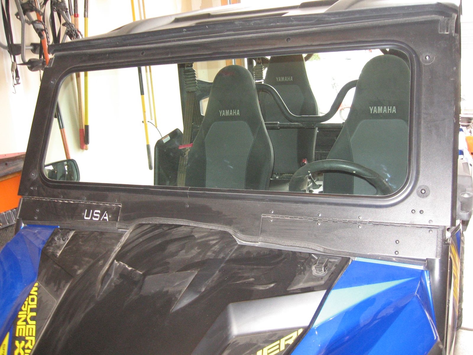 Yamaha Wolverine Glass Windshield