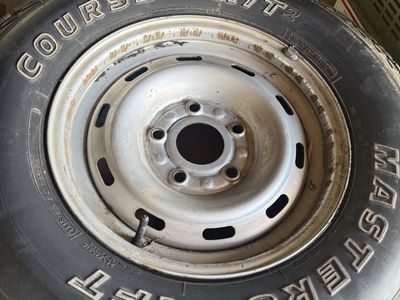 Estate sale - must Go—> 4 Cooper Discoverer A/T 245/75R16 Tires on Steel Wheels – Great Tread $250 OBO -