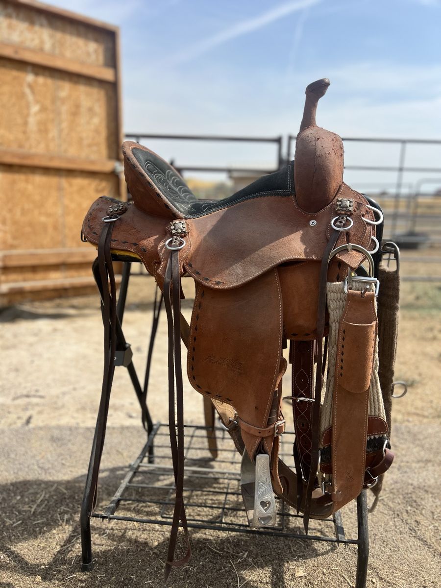 14.5 inch JC Martin Barrel Saddle