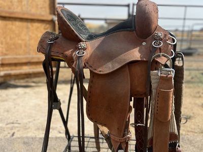 14.5 inch JC Martin Barrel Saddle