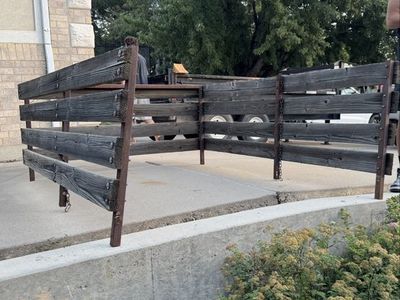 Wooden Livestock Rack Side Slats for GM Long Bed Truck