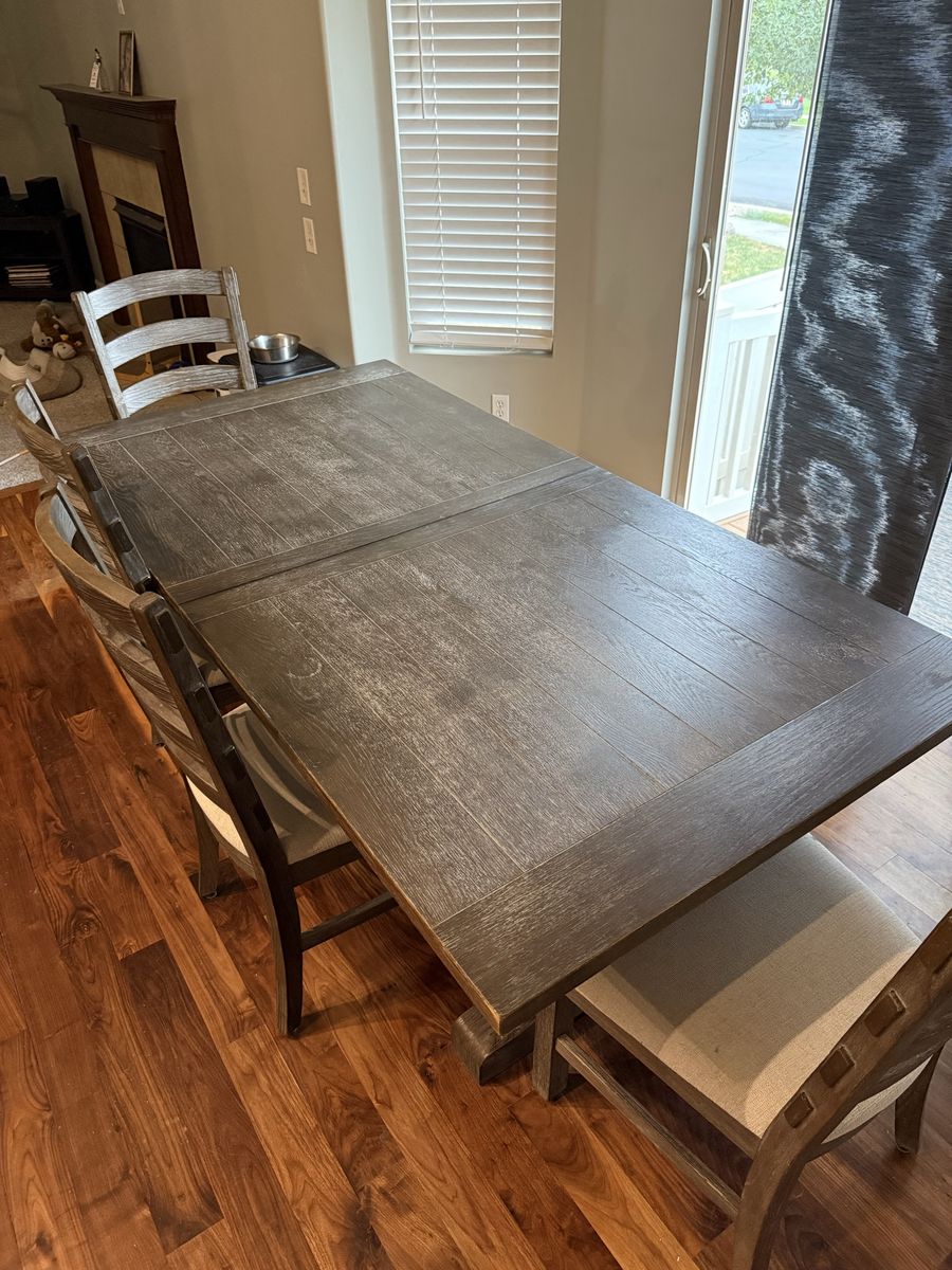 Large Solid Wood Dining/Games Table