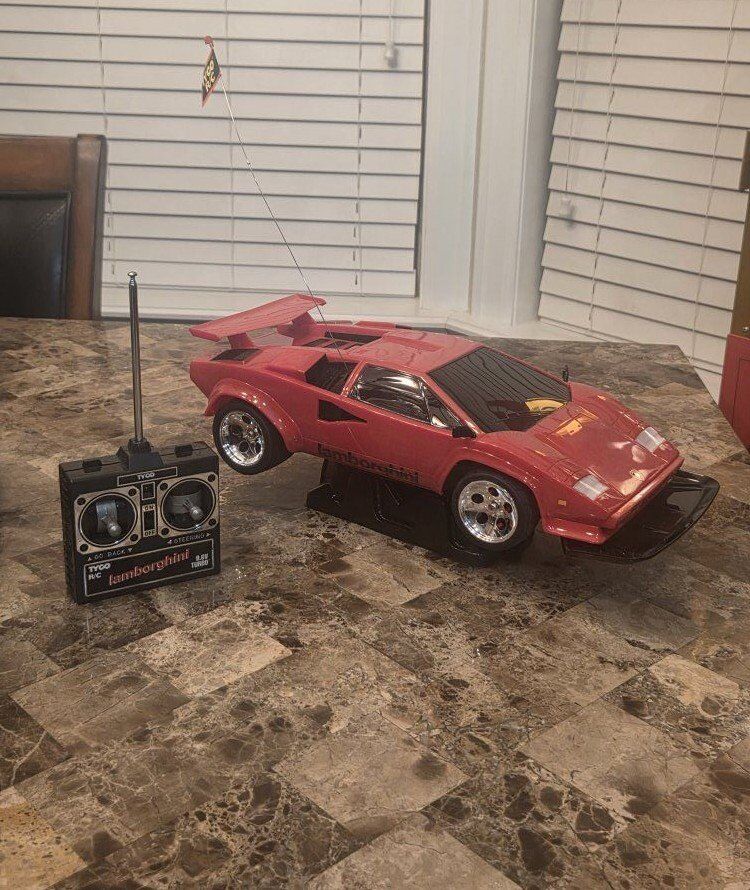TYCO Lamborghini Jet Turbo RC Car