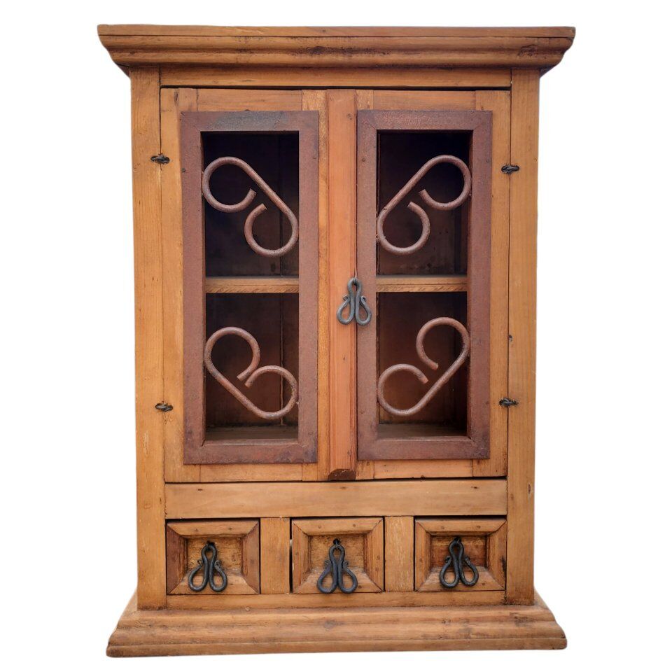 Pine Santa Fe Wood Cabinet