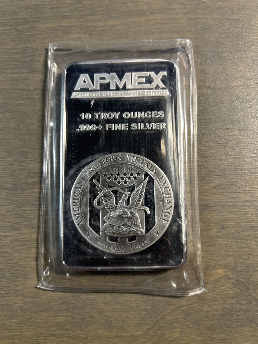 10oz Fine Silver Bar