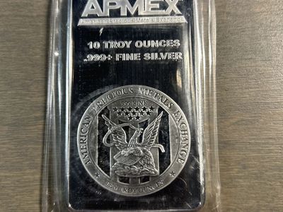 10oz Fine Silver Bar
