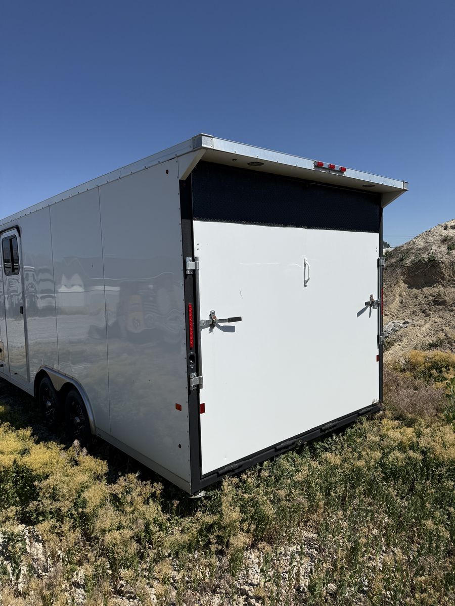 2023 Stealth Enclosed Trailer 20 ft. Toilet Inside, 8k Axles