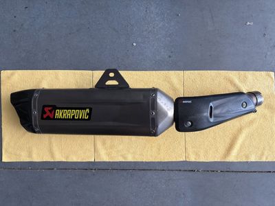 Akrapovic Titanium Slip-On Muffler For Tenere 700