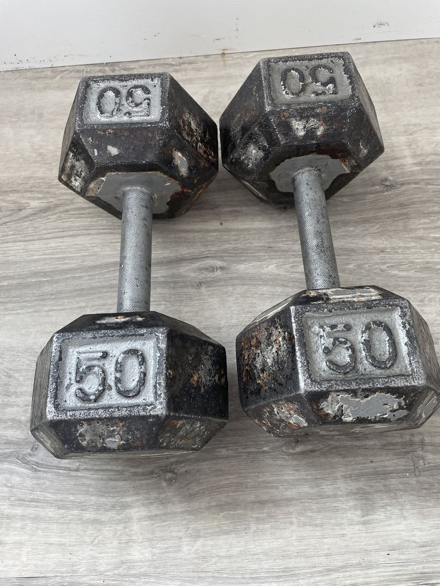 50 lb dumbbell set