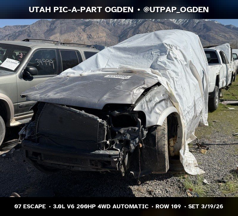 2007 Ford Escape Parts - UTPAP Ogden