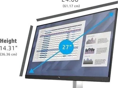HP EliteDisplay 27 inch / E27 G4 1920 x 1080 Monitor