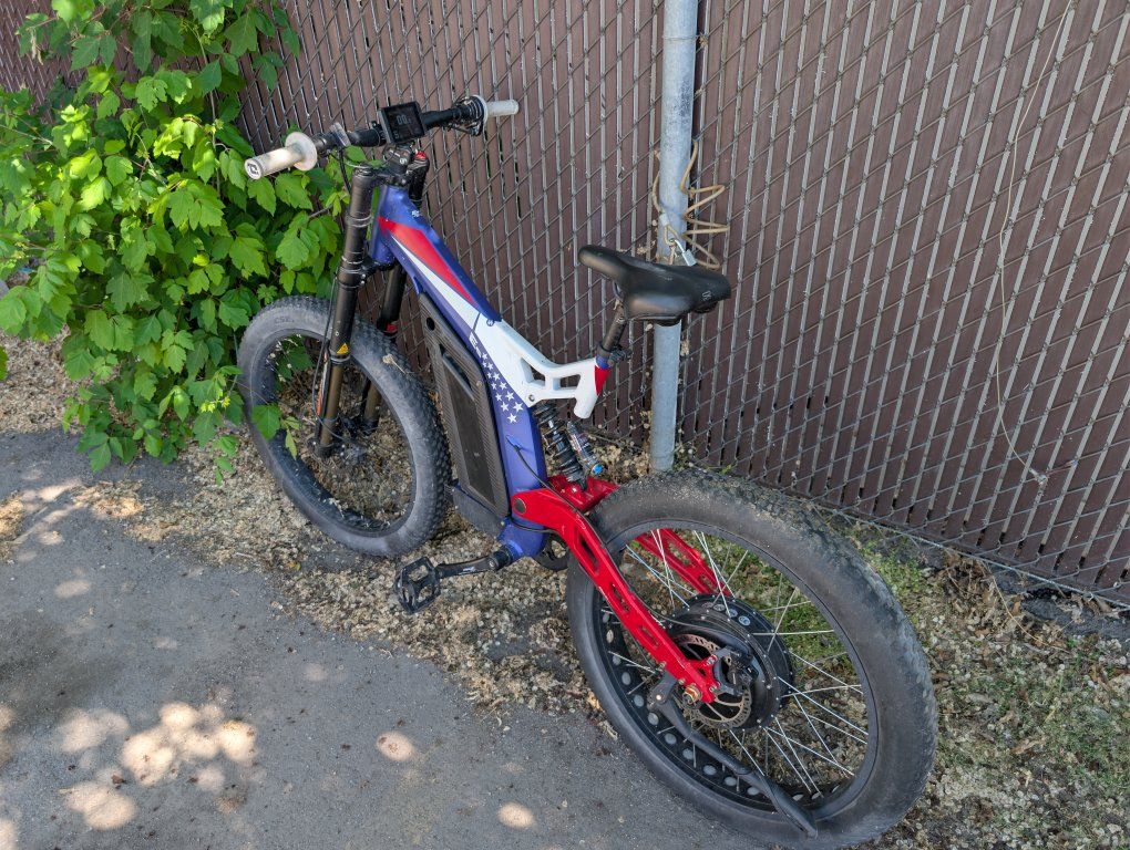 45mph 60v Ebike w/ Upgraded Suspension, Hydraulic Disc Brakes