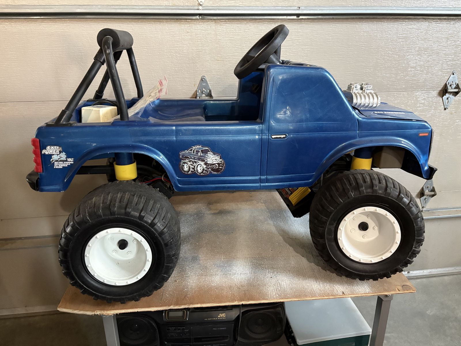 1986 big wheels ford 4x4 Bigfoot ride on power toy