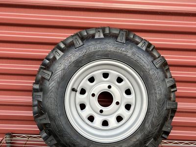 Brand New Wanda AT 25X8.0-12 ATV Tire Mounted on New Wheel l only have one