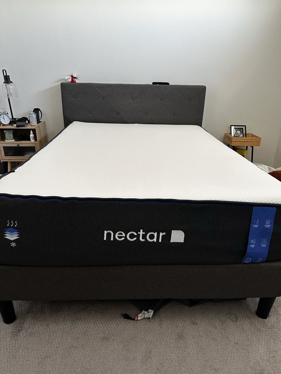 Full size Nectar Memory Foam Nectar Mattress