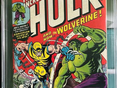 The Incredible Hulk #181 - Wolverine 1st Full Appearance - Graded Comic
