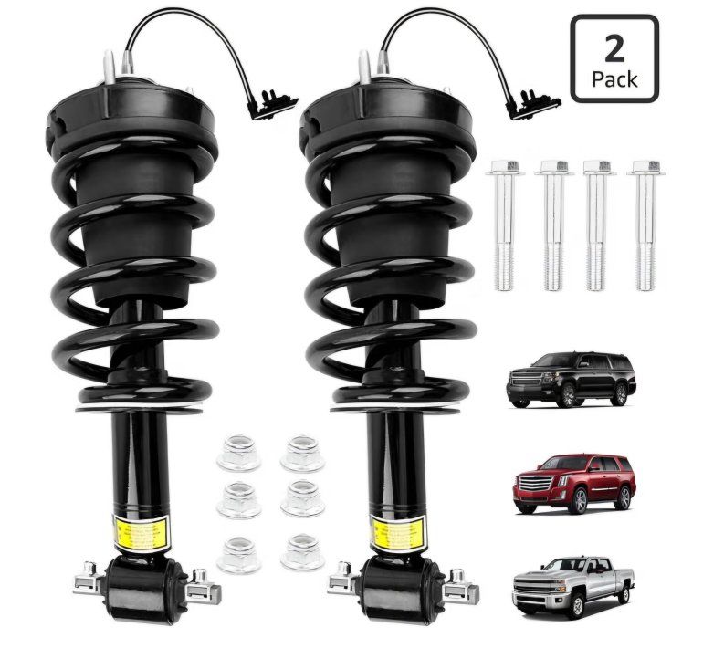 84176631 Front Air Shock Strut Absorber with Spring Magnetic Assembly – Compatible with 2015-2021 Chevy Suburban Tahoe,GMC Yukon