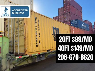 Conex Box for Rent 20ft 40ft – Idaho Falls