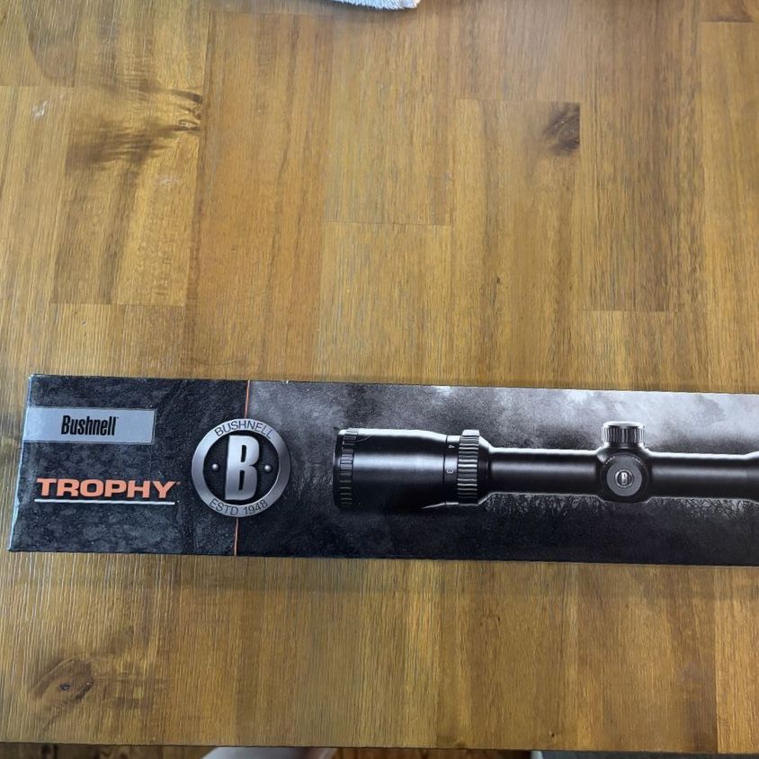 Bushnell Trophy Riflescope Black - New in Box