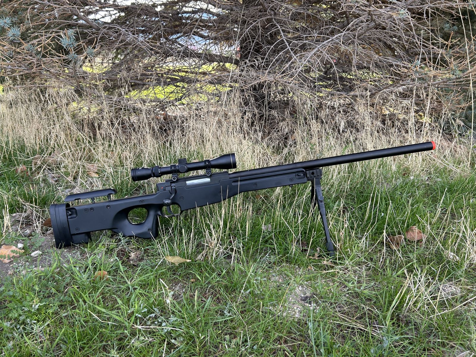 Well MB01 airsoft sniper rifle