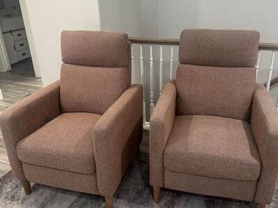 2 Reclining Sofa Chairs