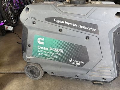 Cummins generator 4500