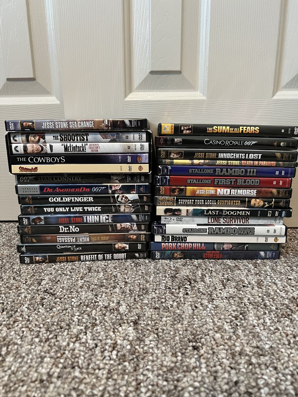 We have 31 DVD Movie Tapes