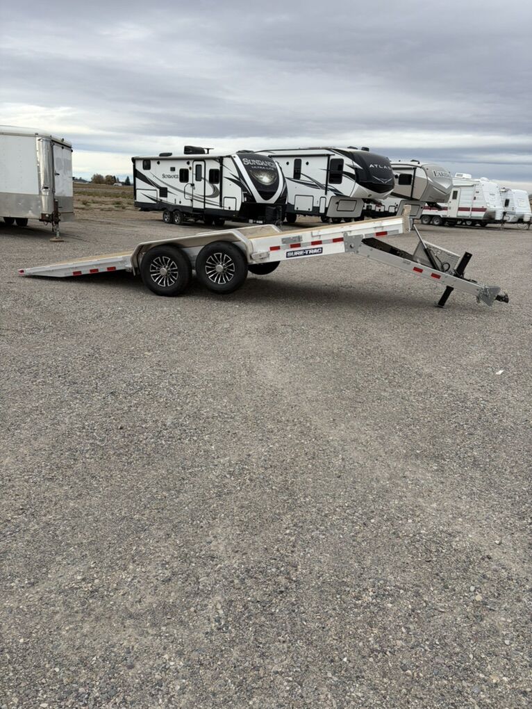 Aluminum Power Tilt Trailer