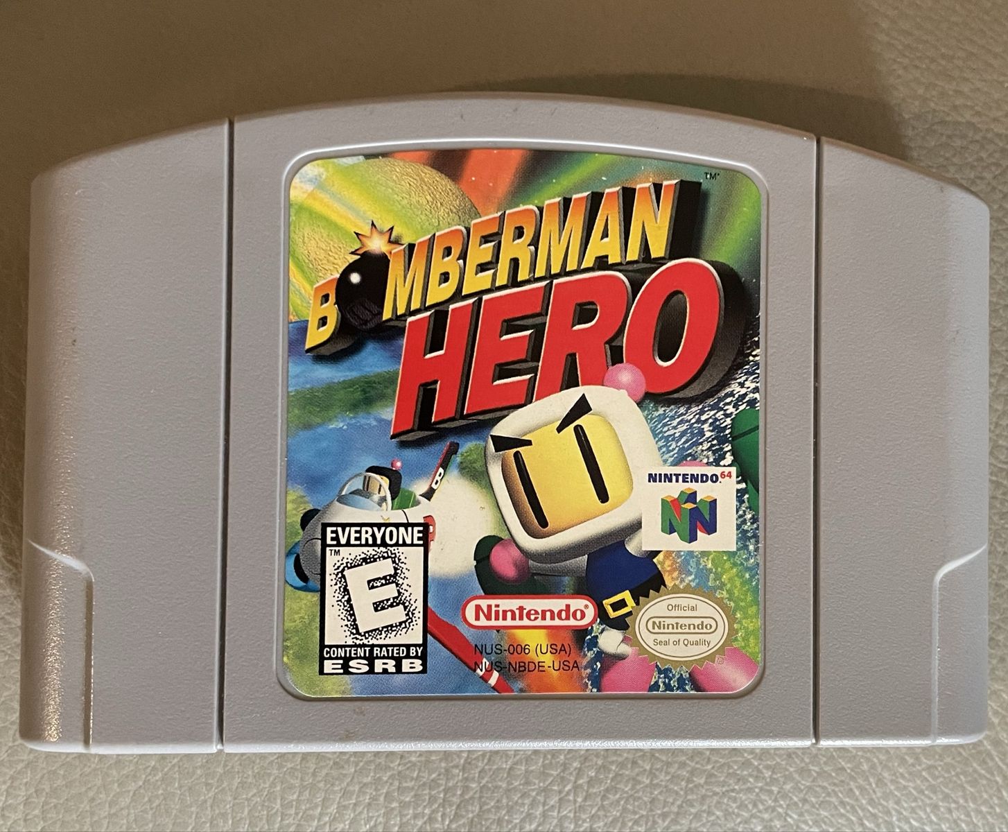 Bomberman Hero Nintendo 64 N64 Game Cartridge Authentic OEM
