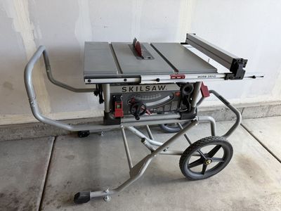 Skilsaw SPT70WT-22 10" Worm Drive Table Saw w/ Stand - UsedExcellent