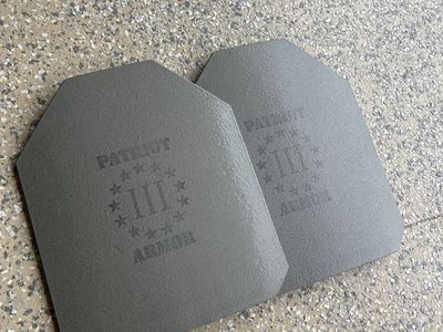Level III Ballistic Plates – Patriot Armor (Set of