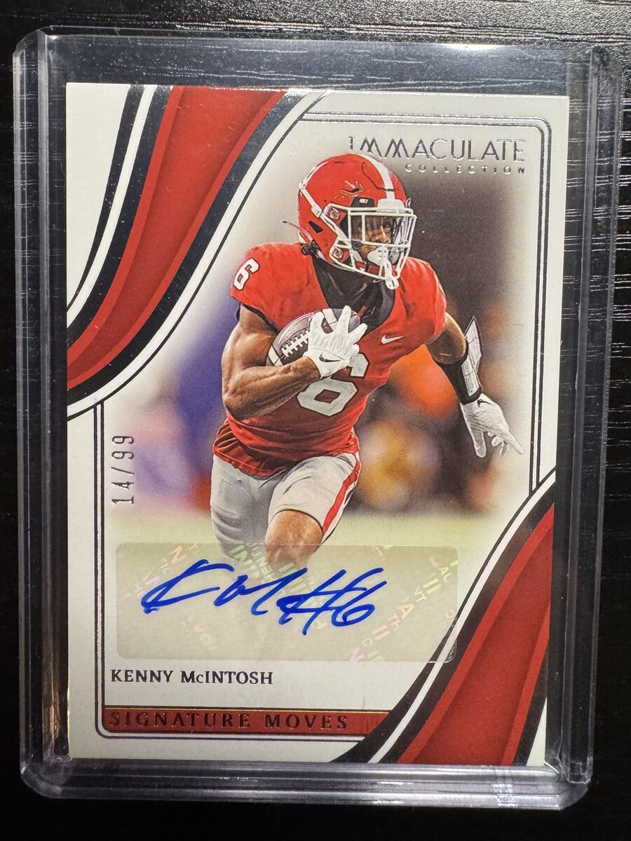 Seattle Seahawks Kenny McIntosh Autographed Rookie