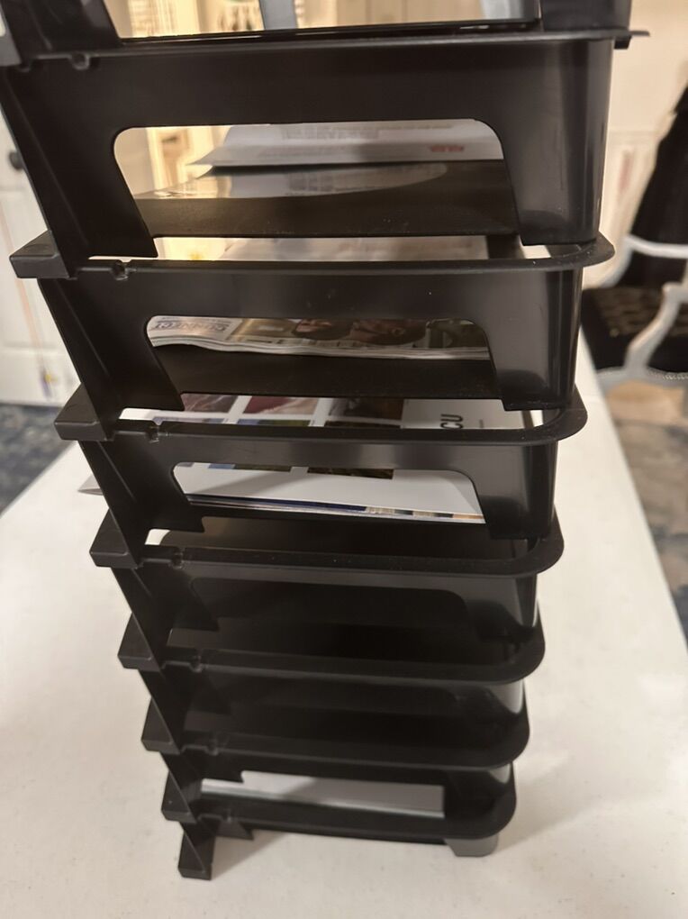 Office Stacking Trays 8 Pieces