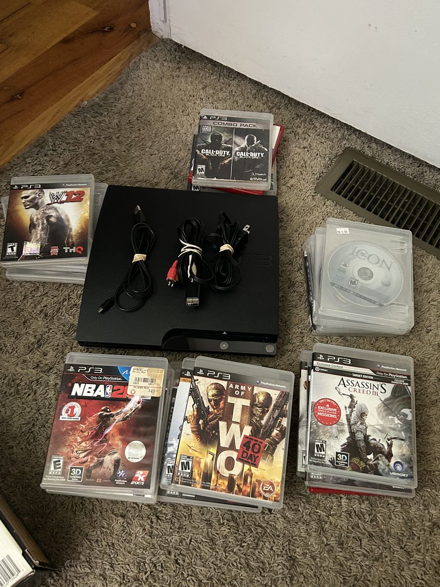 Play station 3 and games
