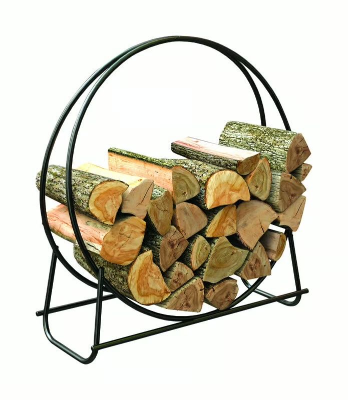 Ring firewood holder