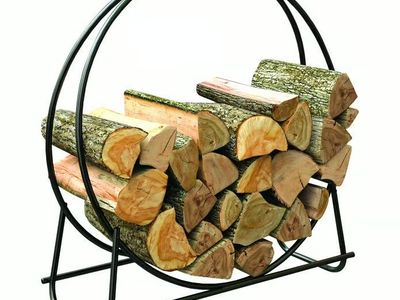 Ring firewood holder