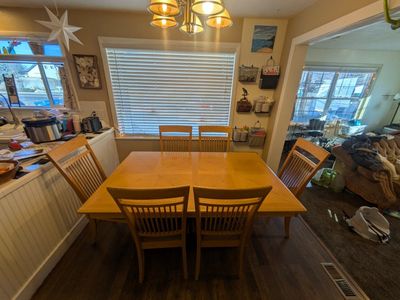 table and chairs