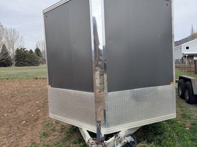 Stealth Aluminum V Nose Trailer