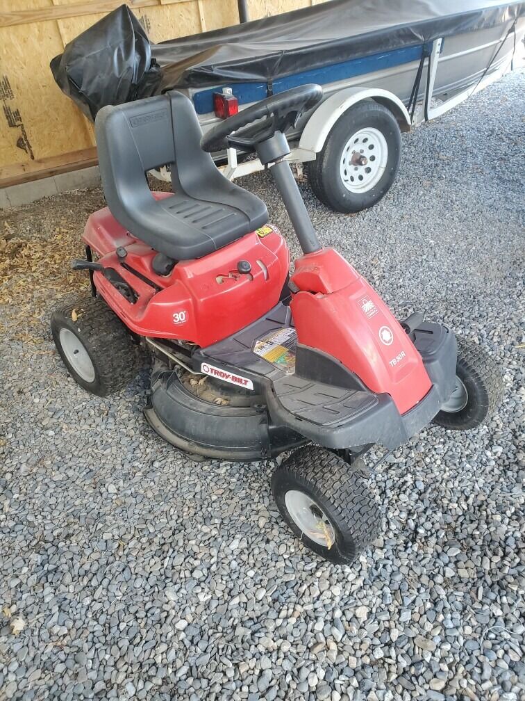 troy built lawn mower