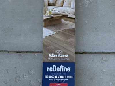 Bruce redefine Golden Afternoon Waterproof Click Lock Vinyl Tile Flooring