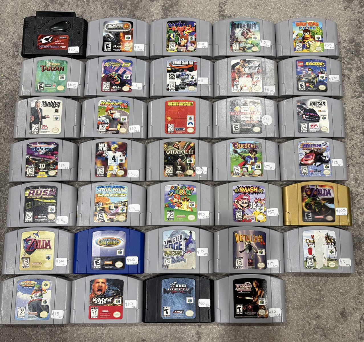 N64 Games - Please Read Description