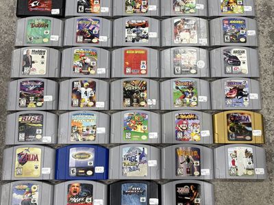 N64 Games - Please Read Description