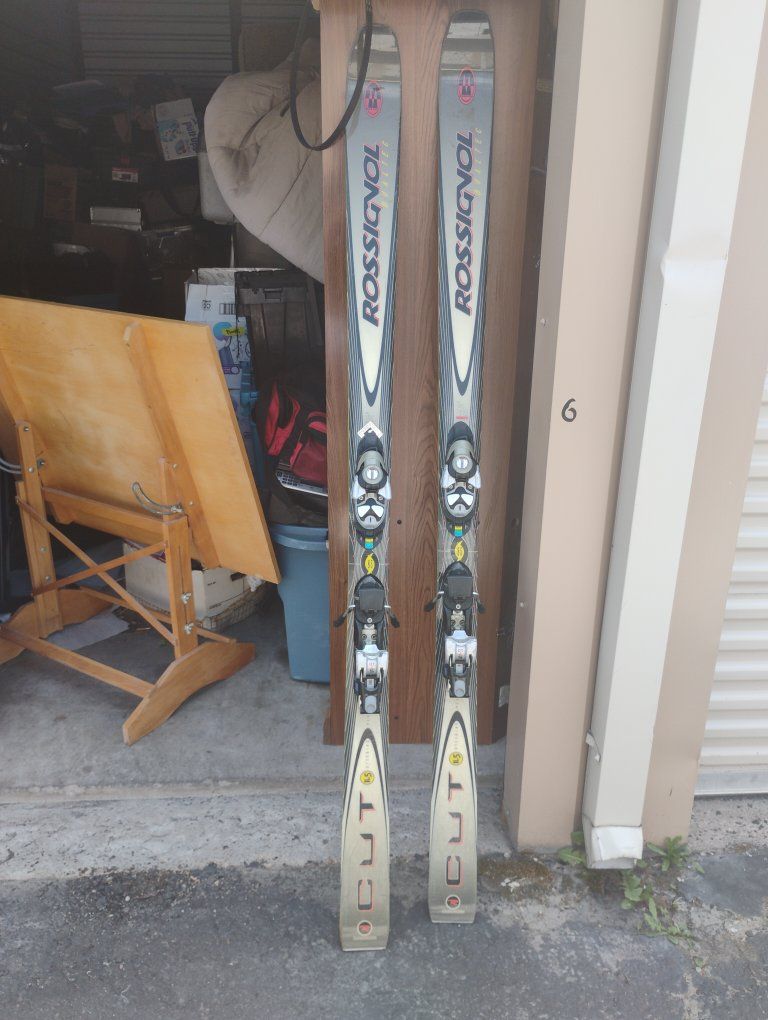 rossignol dual tech skis cut 11.5