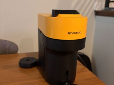 Nespresso Vertuo Pop Coffee Maker Yellow and Black