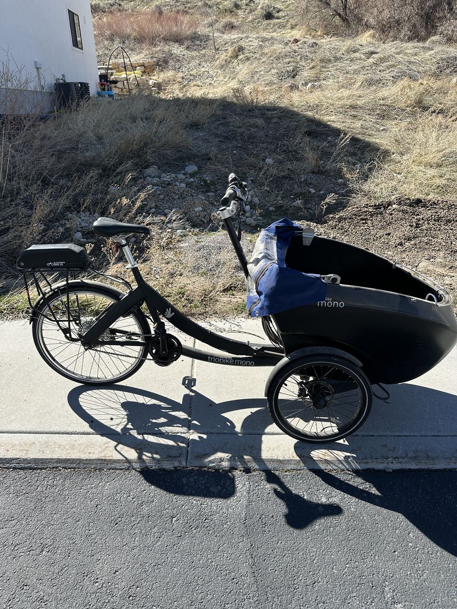 Bucket bike with battery