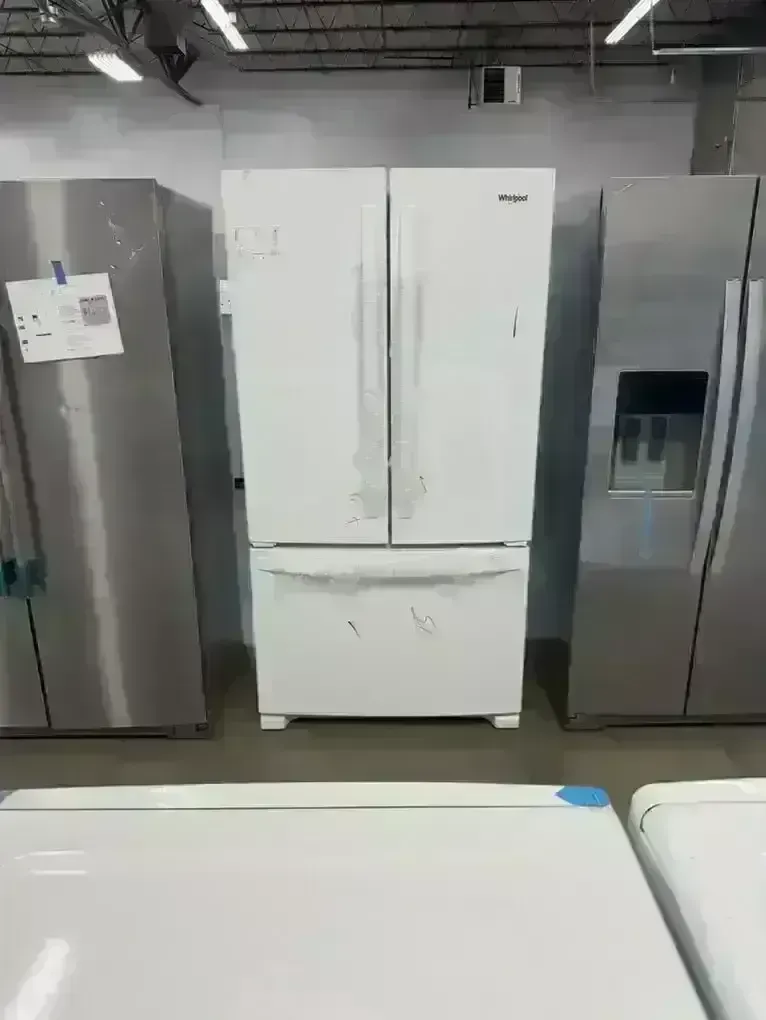 NEW WHIRLPOOL WHITE COUNTER DEPTH FRENCH DOOR